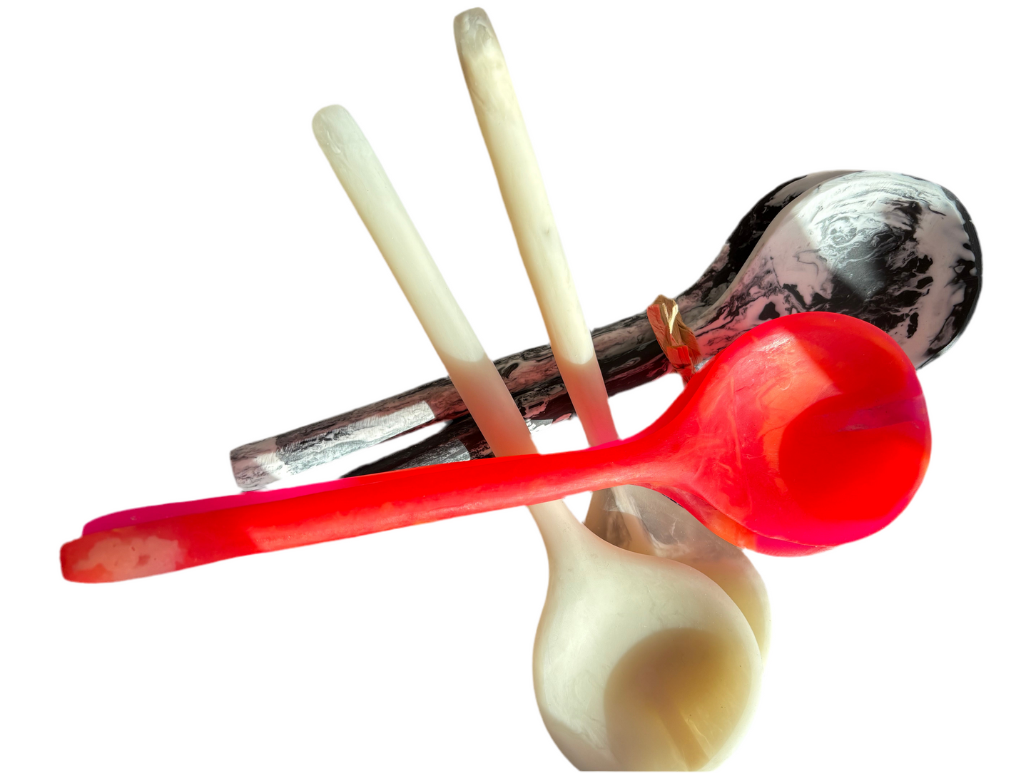 Janine's Resin - Jurassic Resin Salad Servers