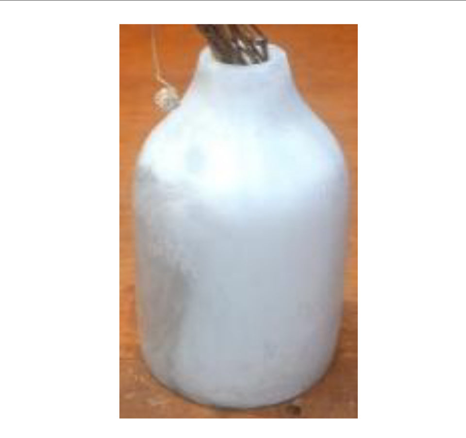 Janine's Resin - Jurassic Resin Vase Small