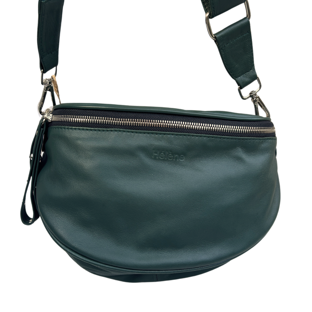 Hélène Leather - Equinox Cross Shoulder Single Zip