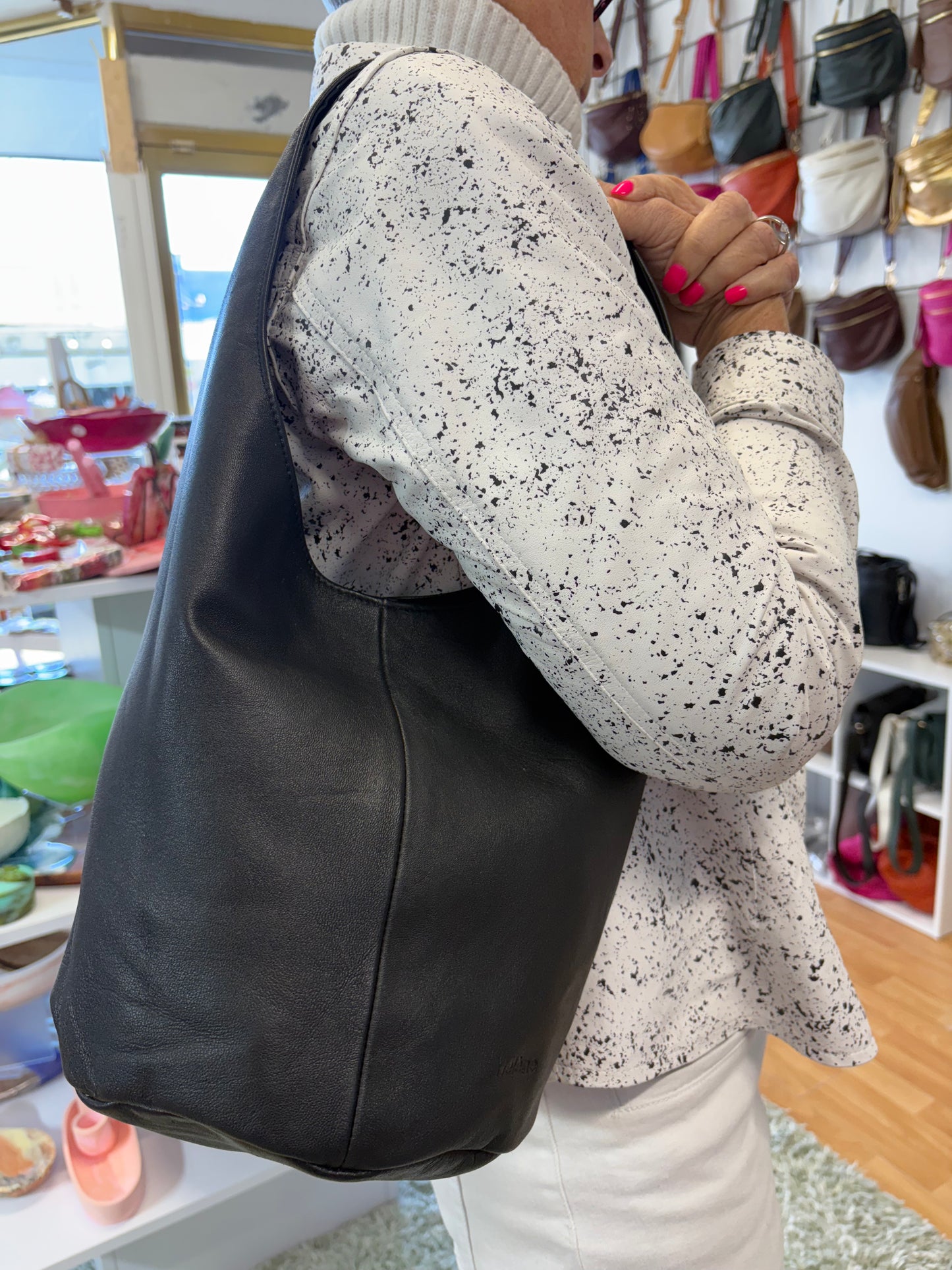 Héléne Leather - Small Plain Tote