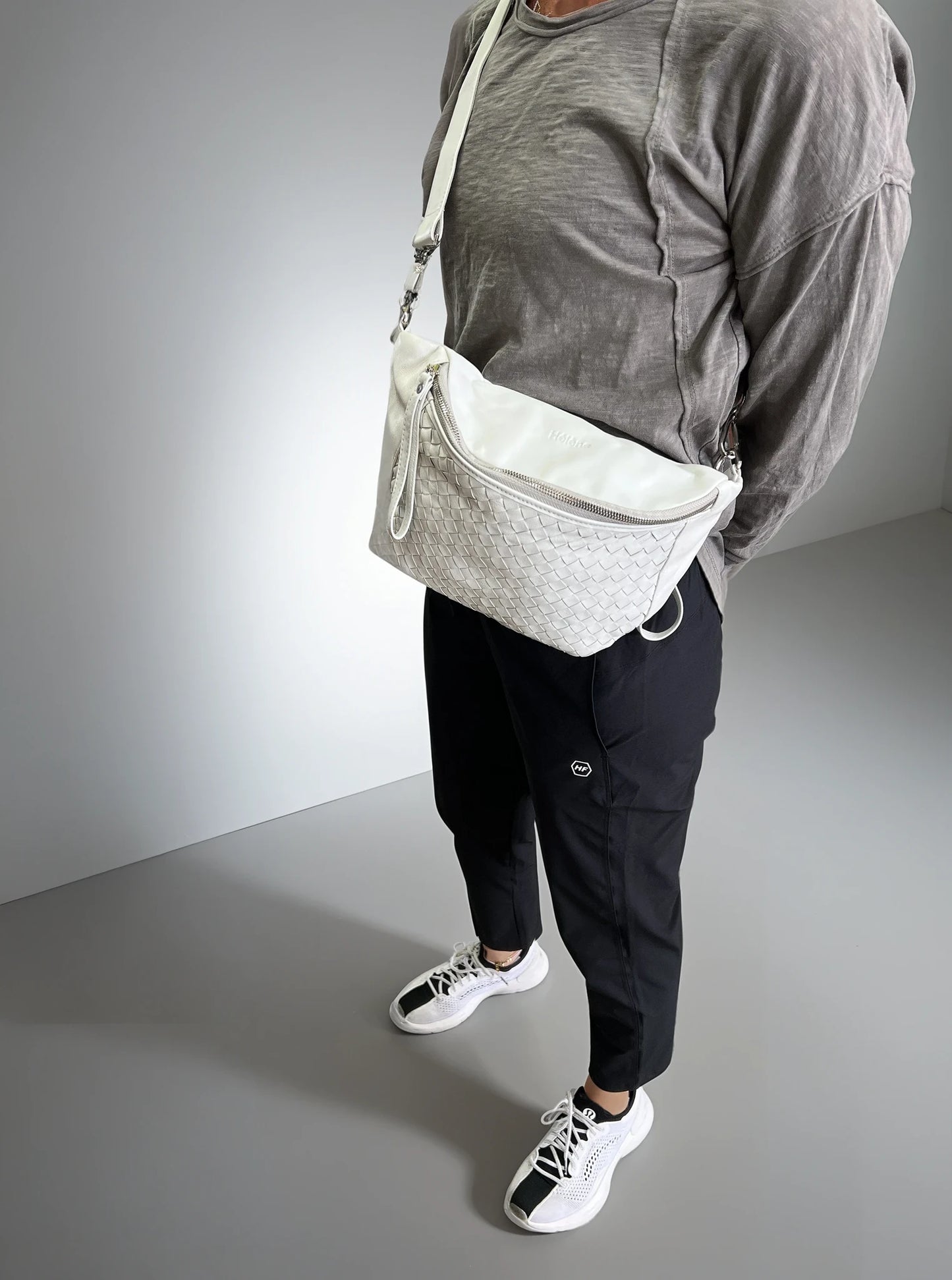 Hélène Leather - WSWB Woven Leather Cross Body