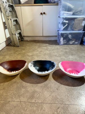 Jurassic Resin - Curve Bowl Large 13