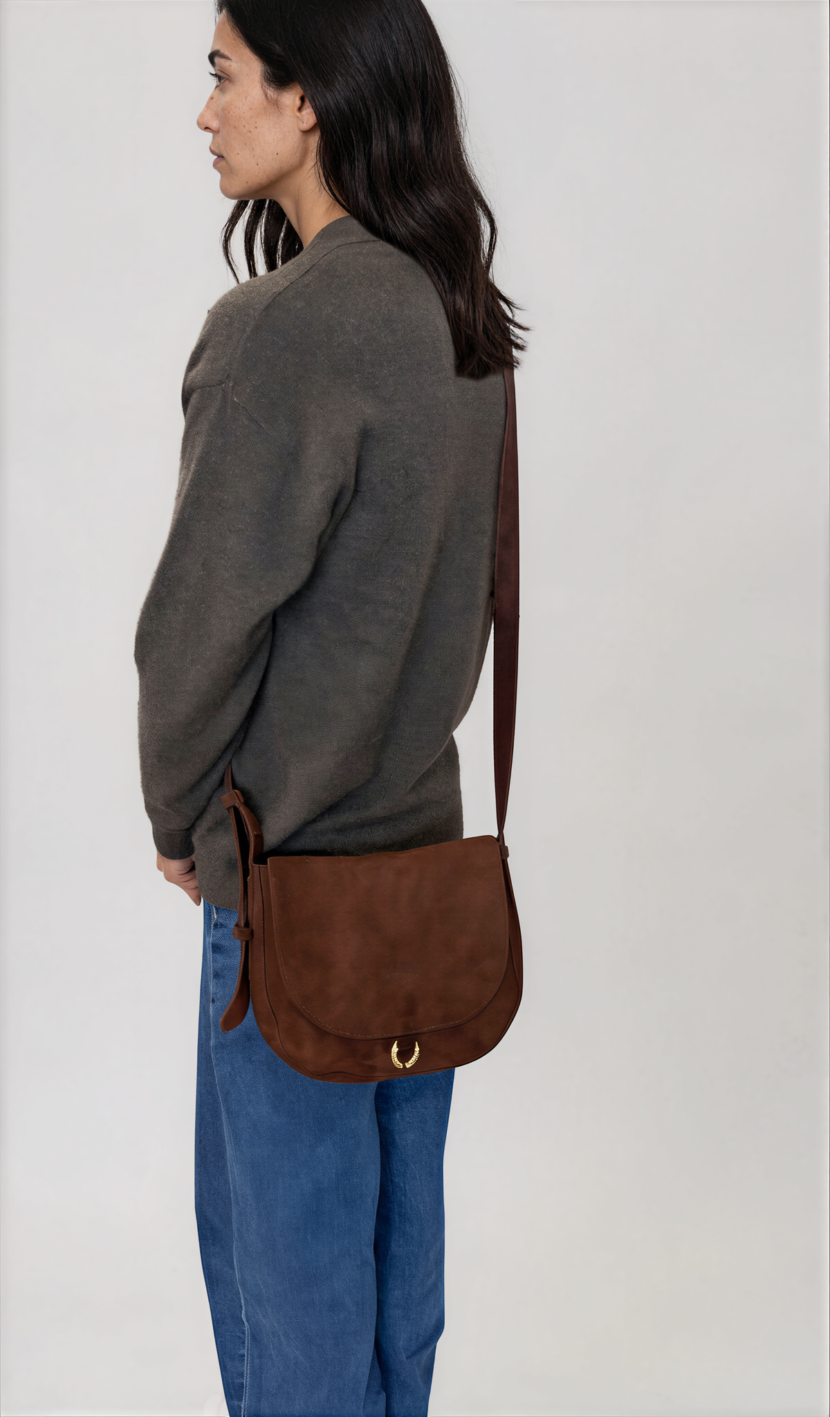Hélène Leather - WSHP Cross Body Hippie Bags