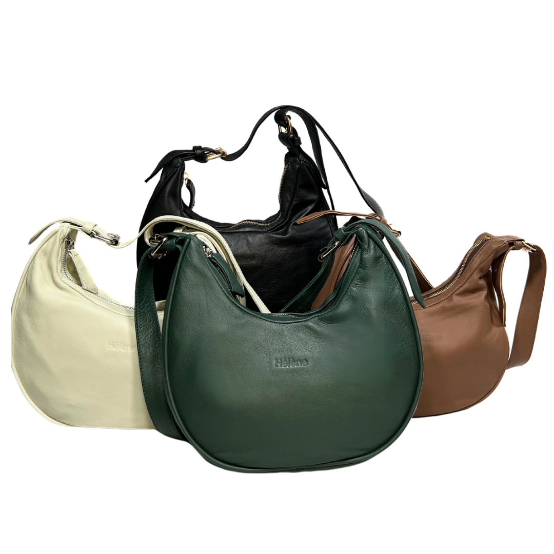 Hélène Leather - Equinox Crescent Bag