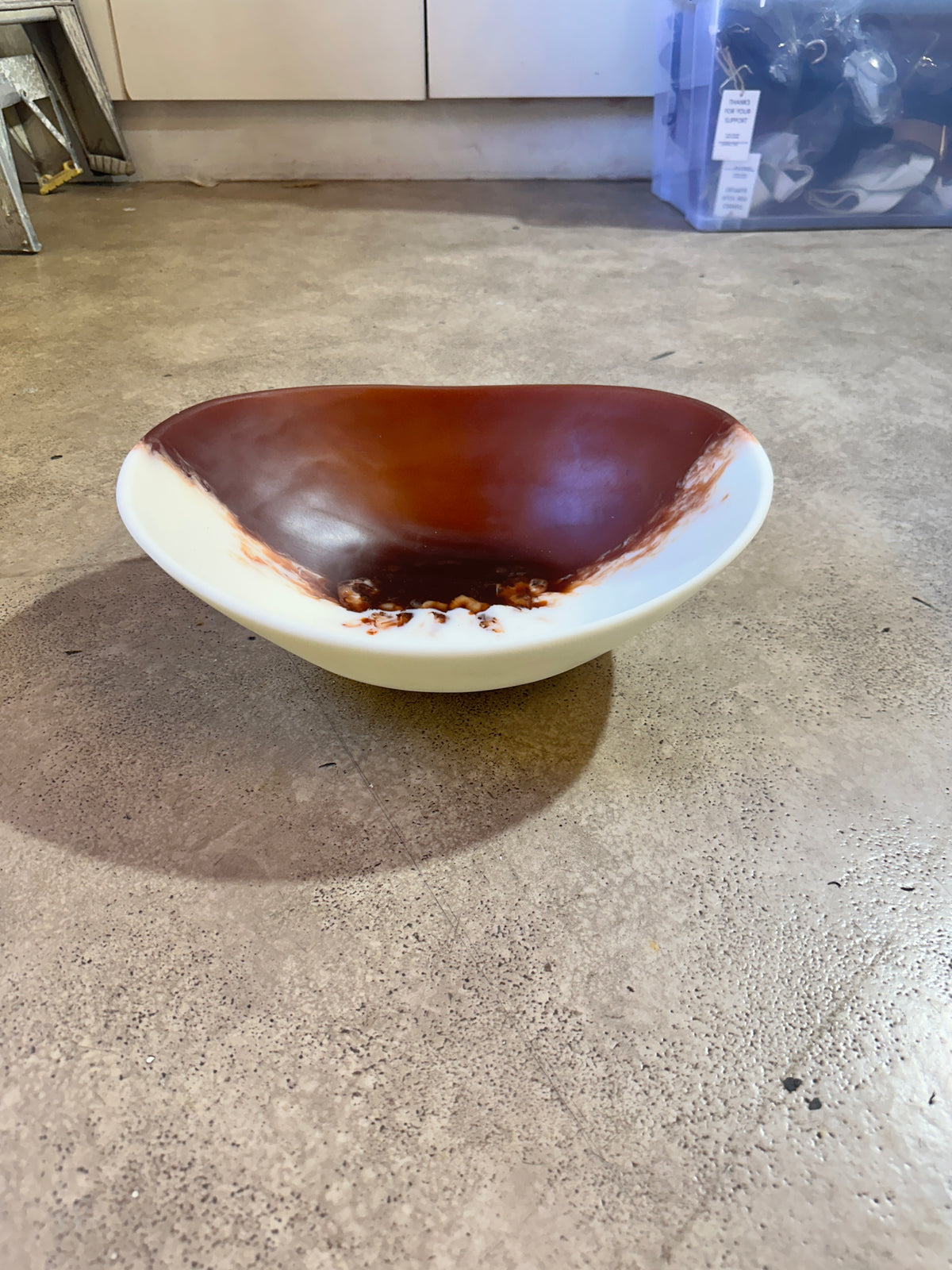 Jurassic Resin - Curve Bowl Large 13
