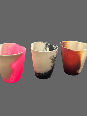 Jurassic Resin - Curve Vase Small 12