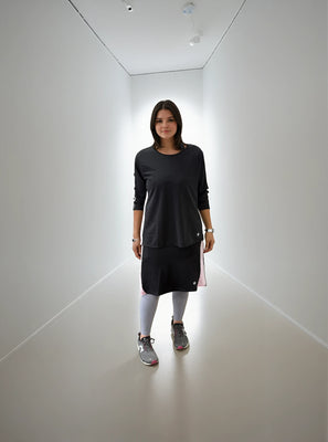 Hélène Fit - WSMT 3/4 Sleeve Activewear Modest Top