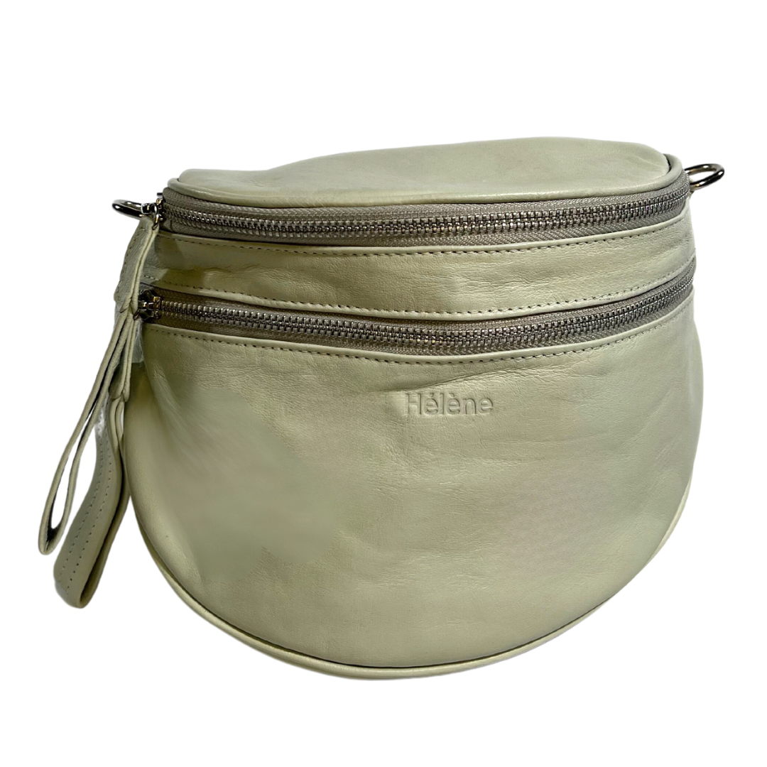 Hélène Leather - Equinox Cross Shoulder Double Zip