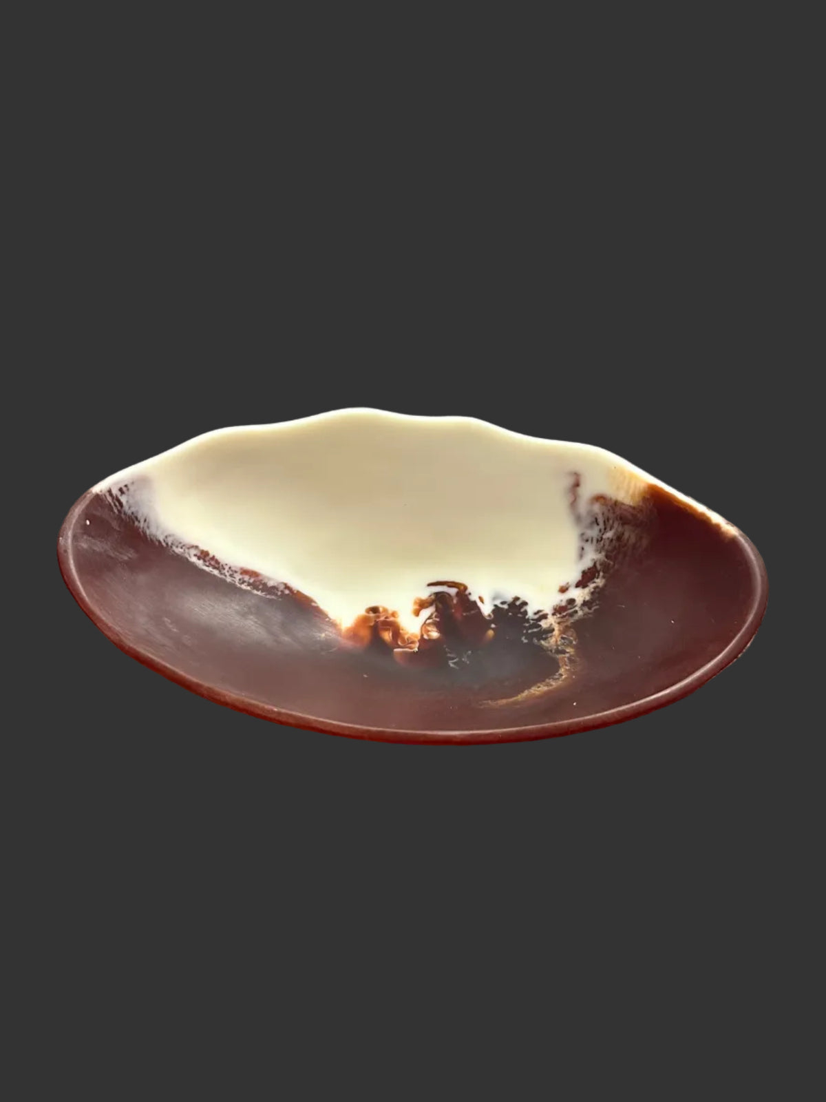 Jurassic Resin - Long Wavy Bowl 15