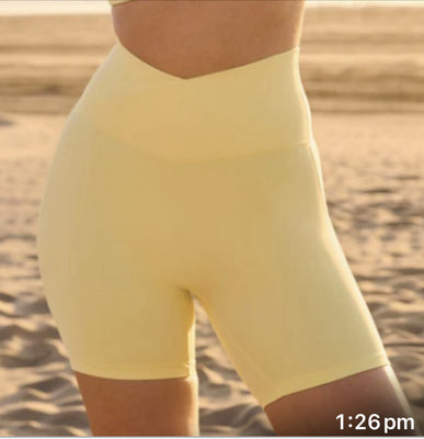 Hélène Fit - DK25051  Cross Front Bicycle Shorts