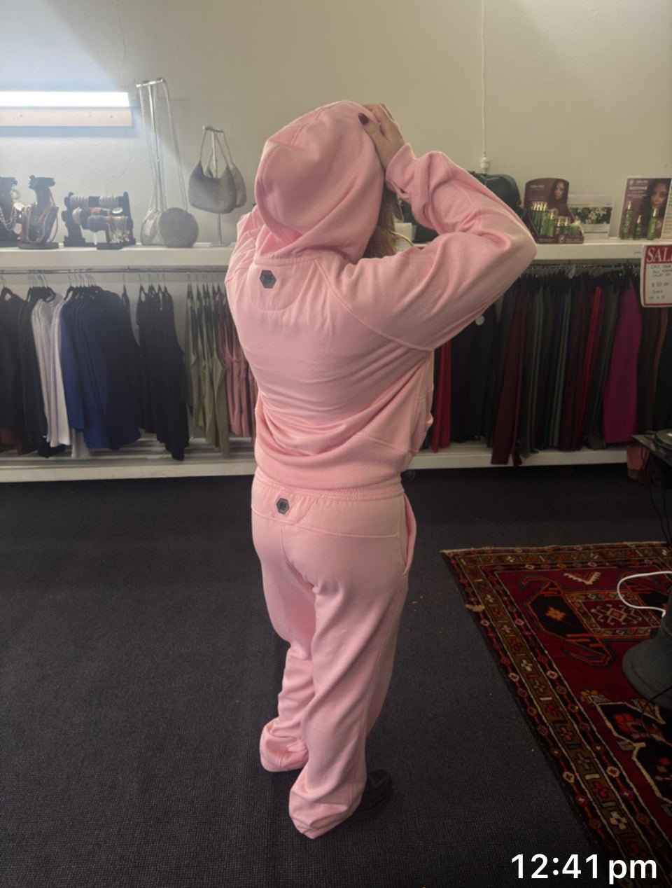 Hélène Fit Women - Fleece WSFZH Full Zip Fleece Hooded Jacket