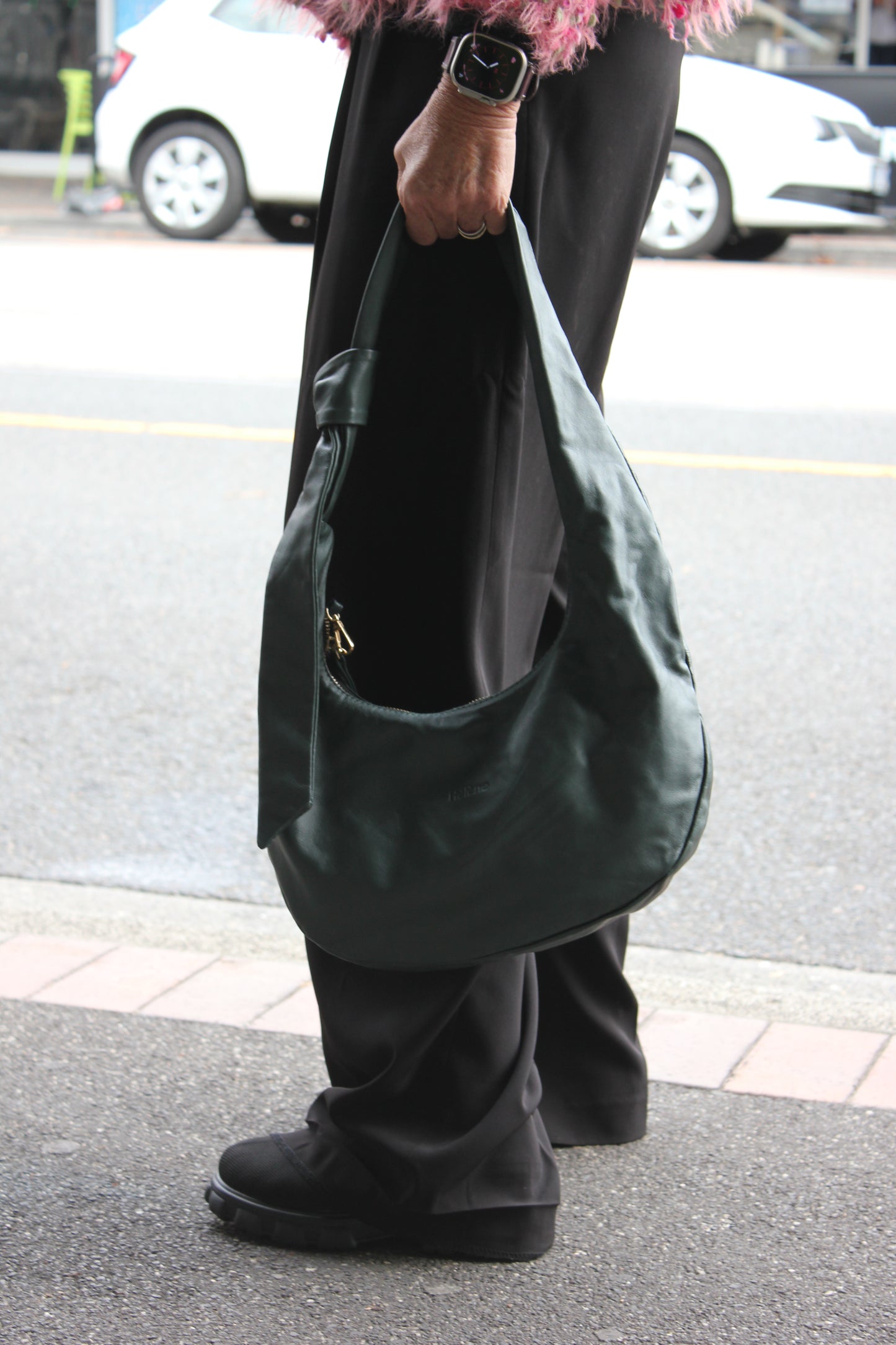 Hélène Leather - Winter Solstice Knot Bag