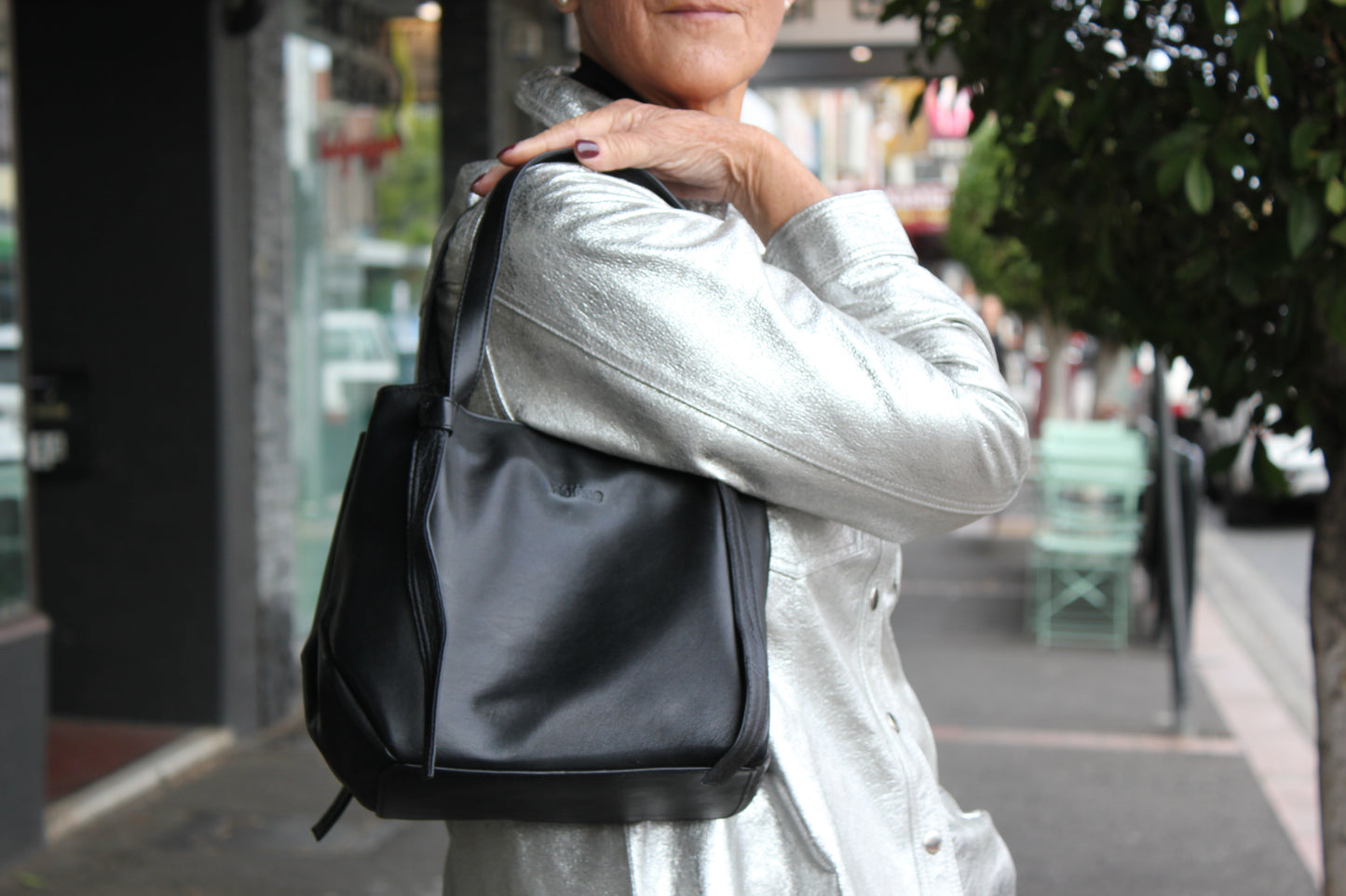 Hélène Leather - Winter Solstice Magnetic Bag