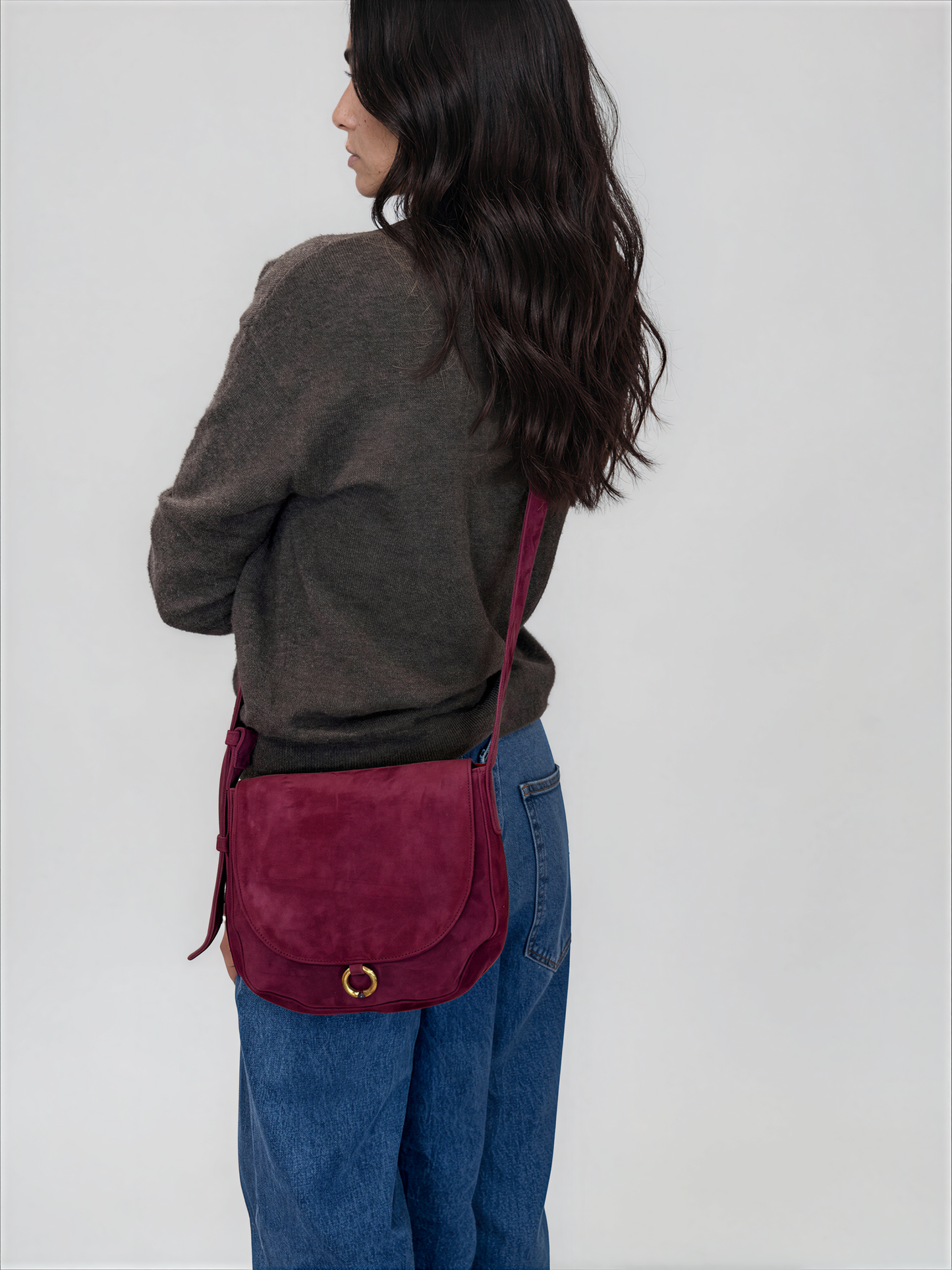 Hélène Leather - WSHP Cross Body Hippie Bags