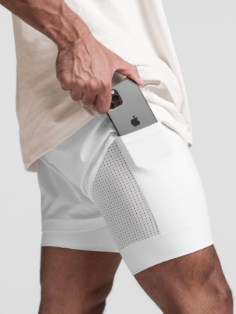 Hélène Fit Men - Shorts NDK2203 Muscle Sports Shorts