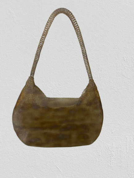 Hélène Leather - Metal Mesh Bags