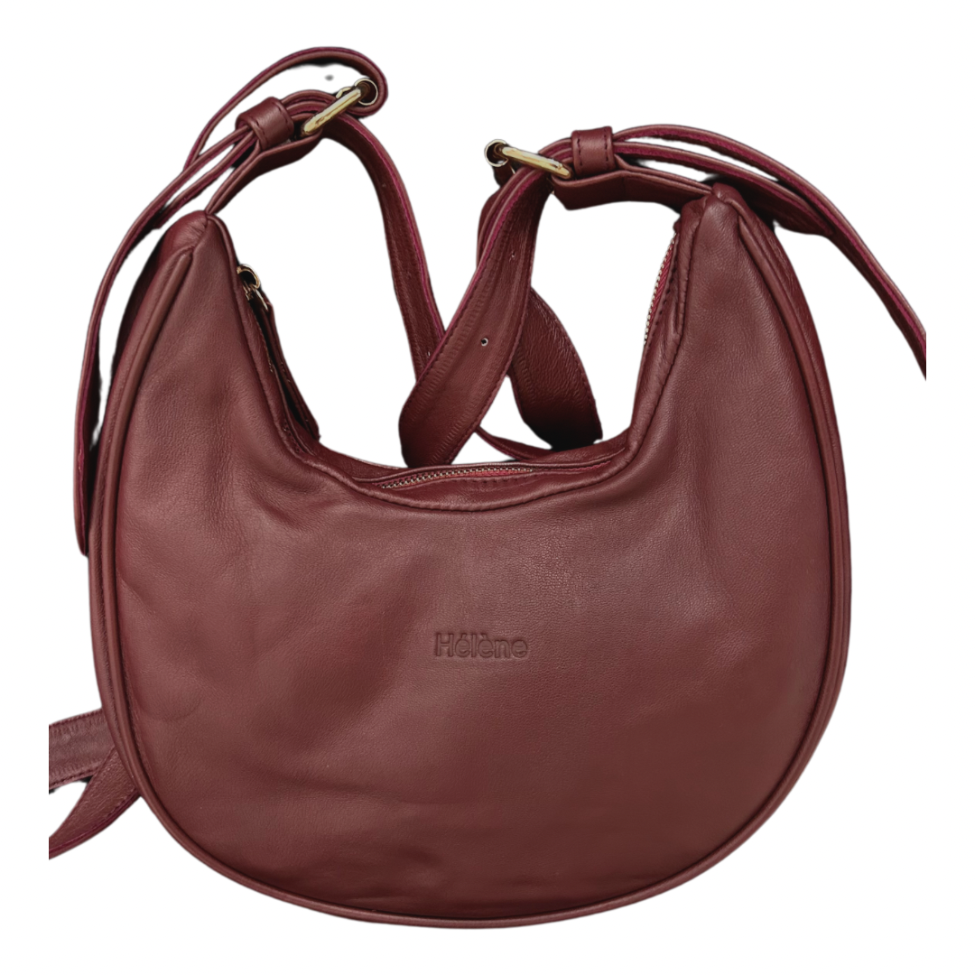 Hélène Leather - Equinox Crescent Bag