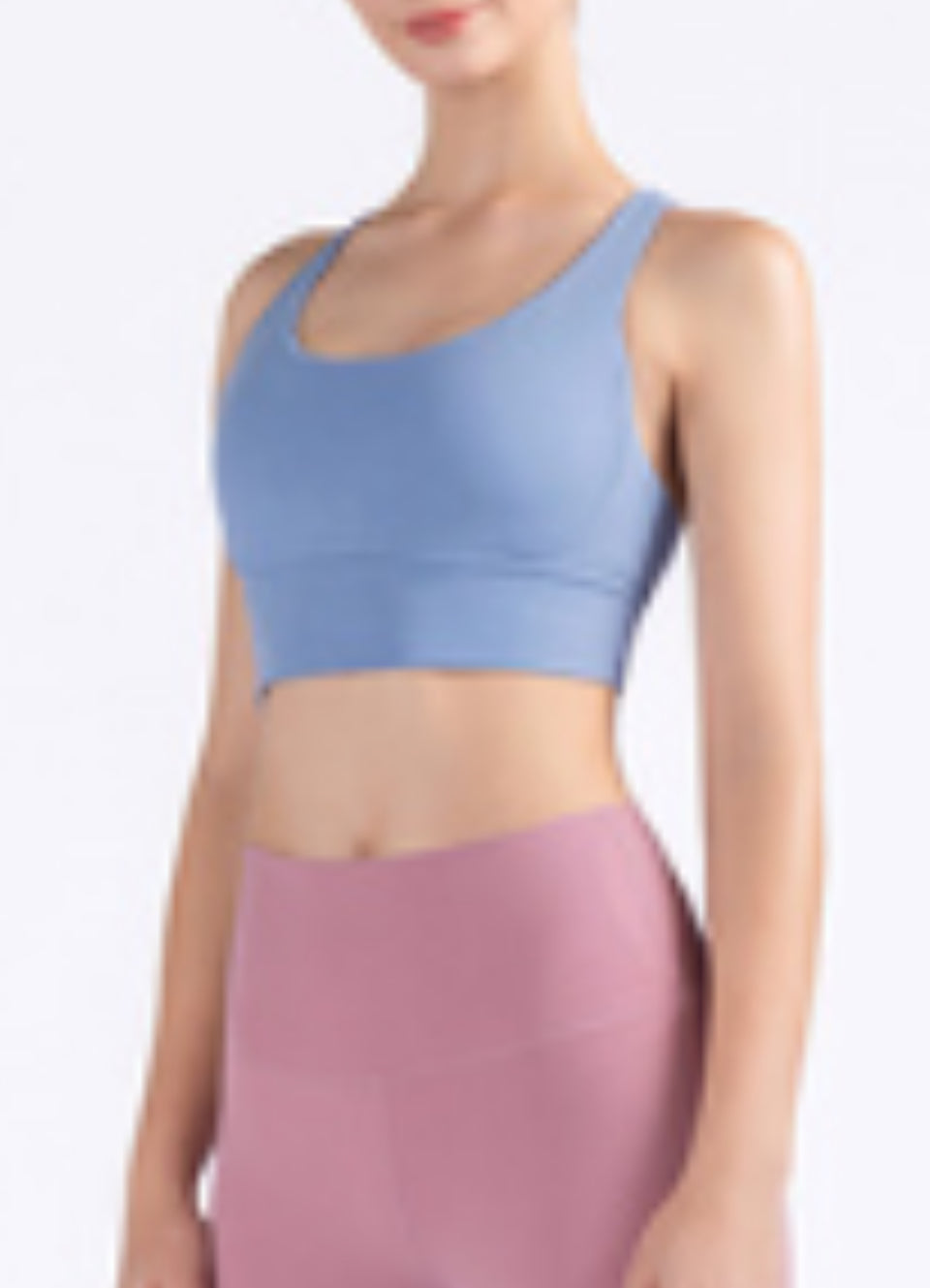 Hélène Fit Women - Top WX4877 Nude Feel Cross Back Sports Bra