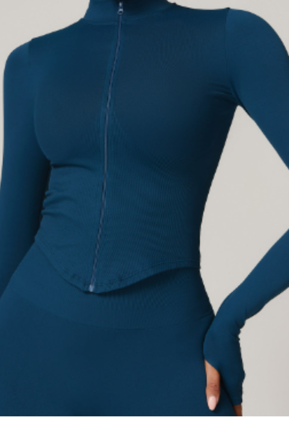 Hélène Fit Women - Jackets WT5454 Full Zip Long sleeved Mid Length Yoga