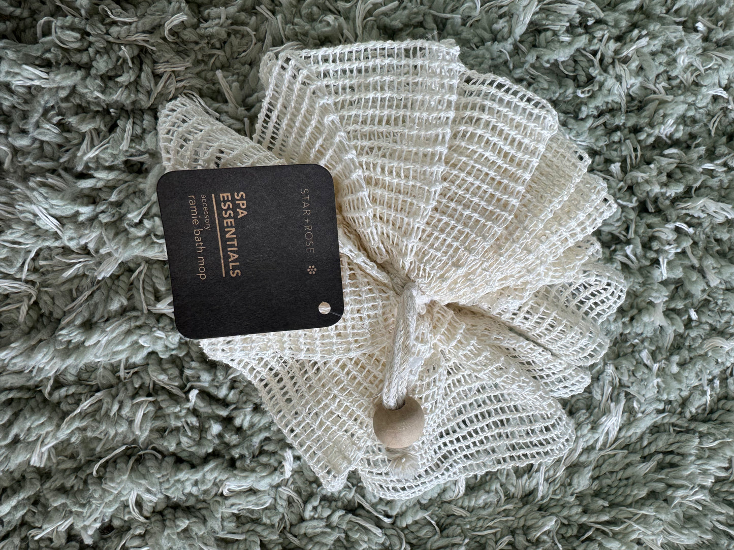 Abby Oil - Bamboo Bath Mop