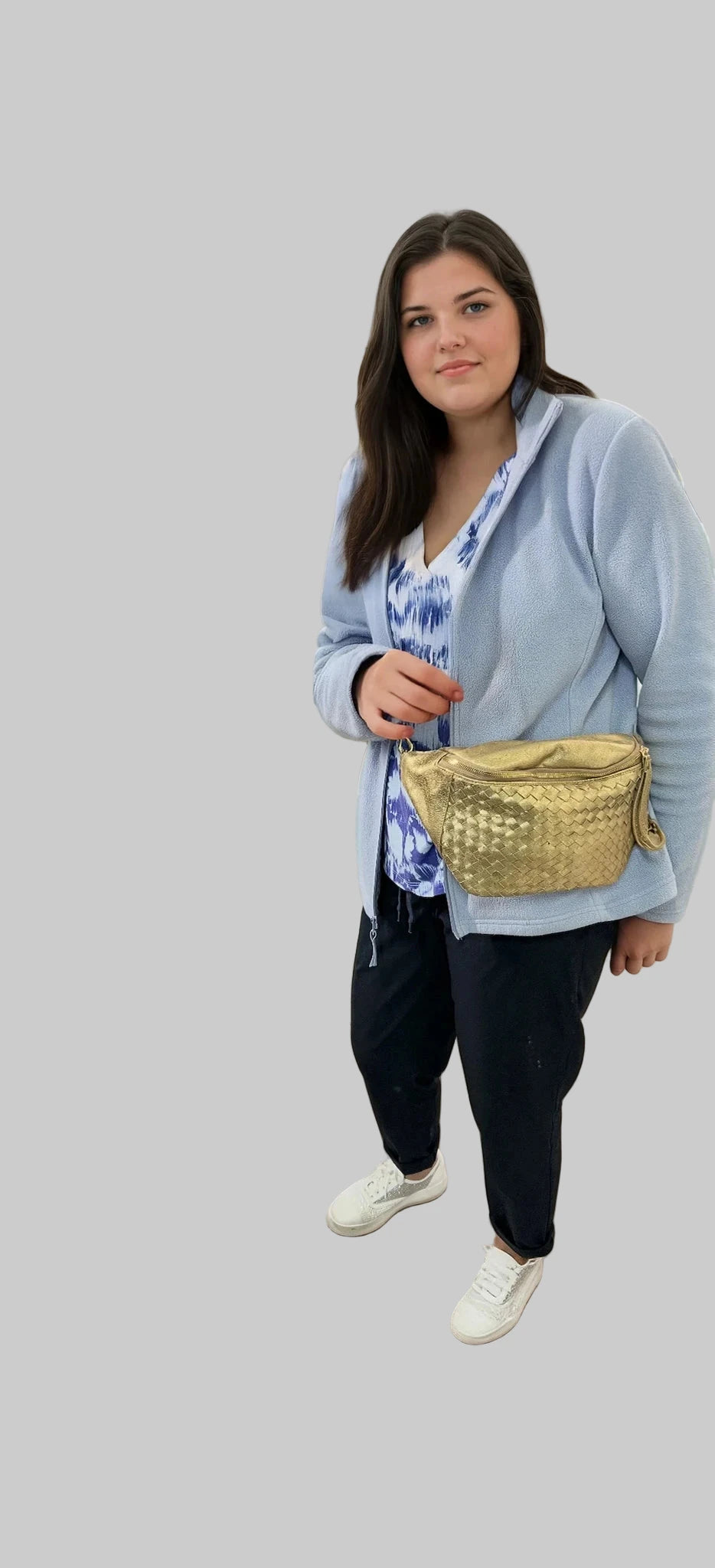 Hélène Leather - WSWB Woven Leather Cross Body