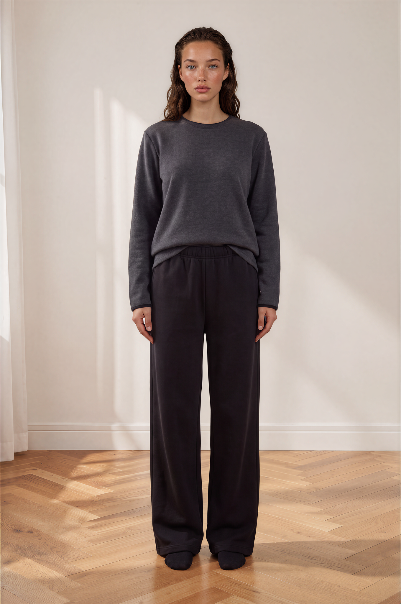 Hélène Fit - WSUNI Men's/Womens Two Tone Crew Fleece