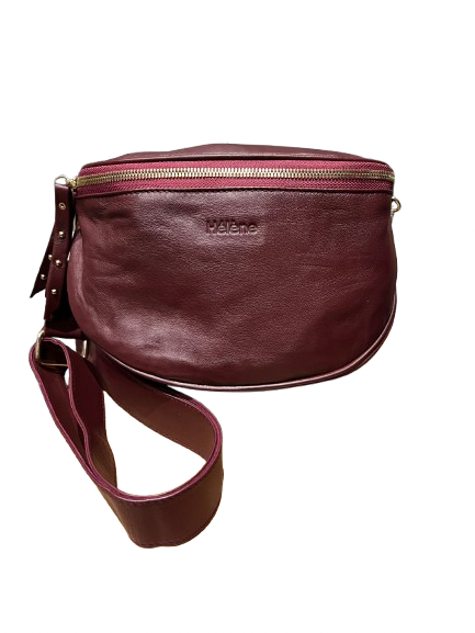 Hélène Leather - Equinox Cross Shoulder Single Zip